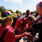 38. PPK na Jasnej Górze - powitanie przez abp. Marka Jędraszewskiego