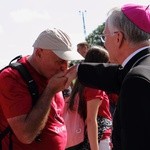 38. PPK na Jasnej Górze - powitanie przez abp. Marka Jędraszewskiego