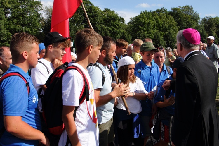 38. PPK na Jasnej Górze - powitanie przez abp. Marka Jędraszewskiego