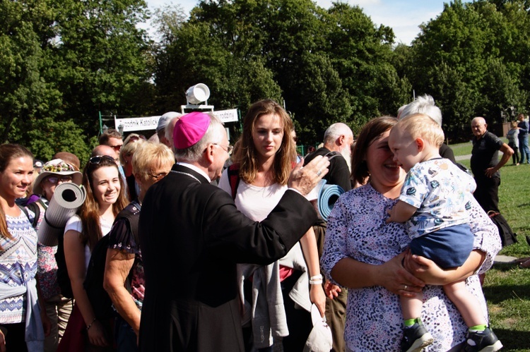 38. PPK na Jasnej Górze - powitanie przez abp. Marka Jędraszewskiego