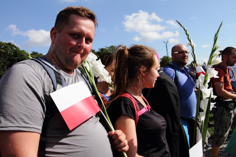 38. PPK na Jasnej Górze - powitanie przez abp. Marka Jędraszewskiego