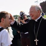 38. PPK na Jasnej Górze - powitanie przez abp. Marka Jędraszewskiego