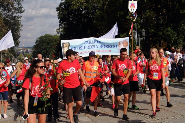 38. PPK na Jasnej Górze - powitanie przez abp. Marka Jędraszewskiego