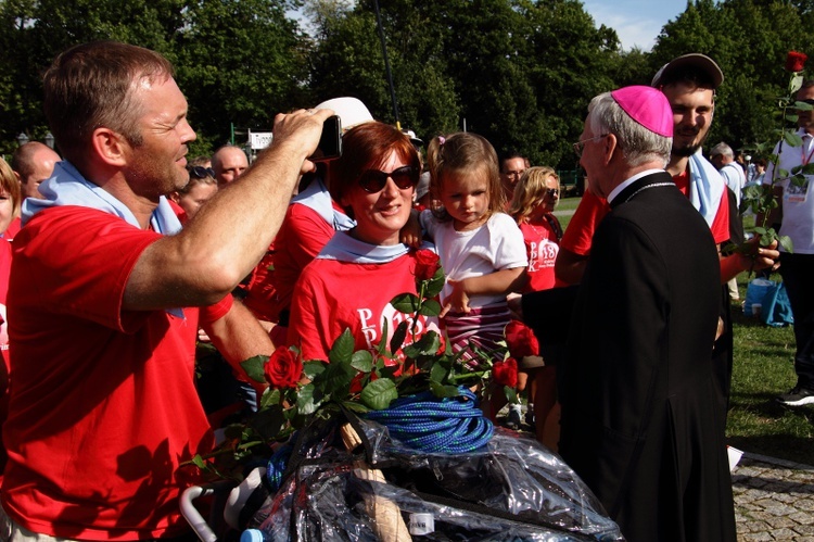 38. PPK na Jasnej Górze - powitanie przez abp. Marka Jędraszewskiego