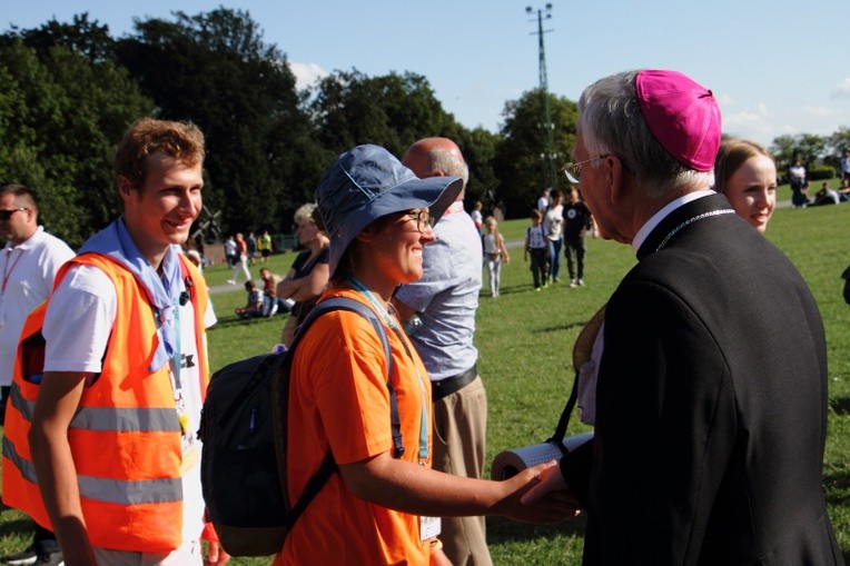 38. PPK na Jasnej Górze - powitanie przez abp. Marka Jędraszewskiego