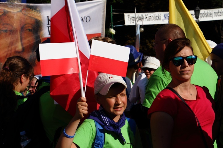 38. PPK na Jasnej Górze - powitanie przez abp. Marka Jędraszewskiego