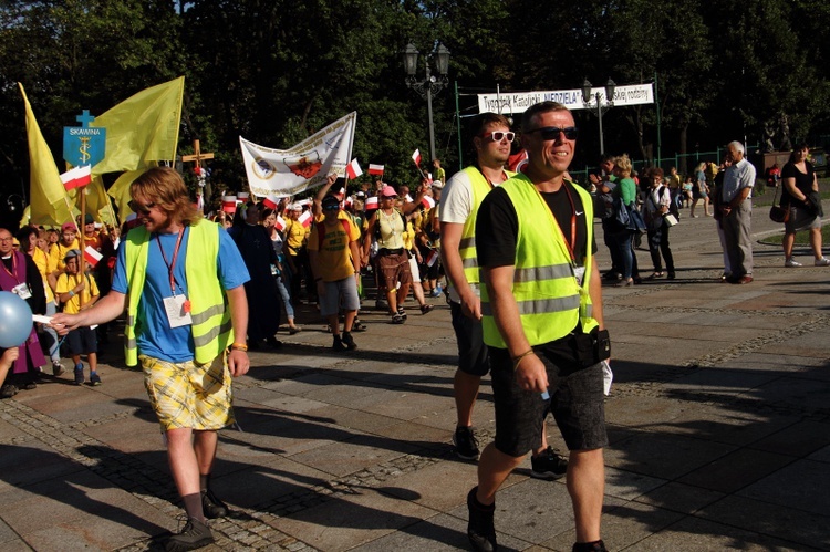 38. PPK na Jasnej Górze - powitanie przez abp. Marka Jędraszewskiego