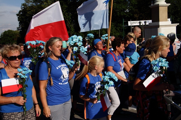 38. PPK na Jasnej Górze - powitanie przez abp. Marka Jędraszewskiego