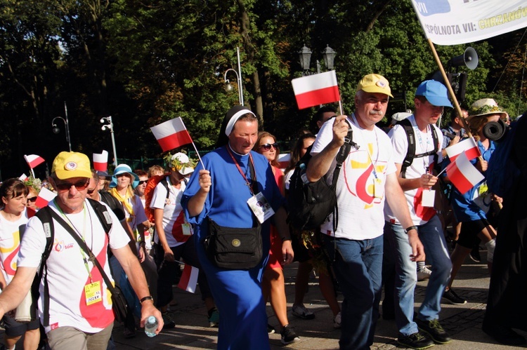 38. PPK na Jasnej Górze - powitanie przez abp. Marka Jędraszewskiego