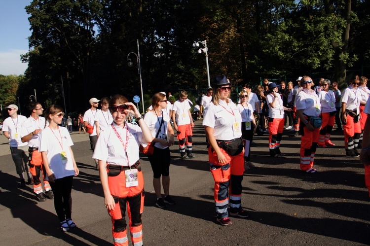 38. PPK na Jasnej Górze - powitanie przez abp. Marka Jędraszewskiego