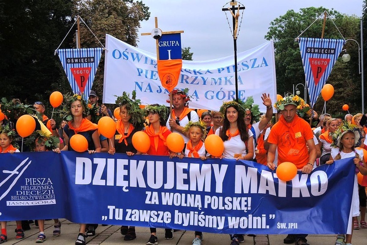 35. Piesza Pielgrzymka Oświęcimska na Jasnej Górze - 2018