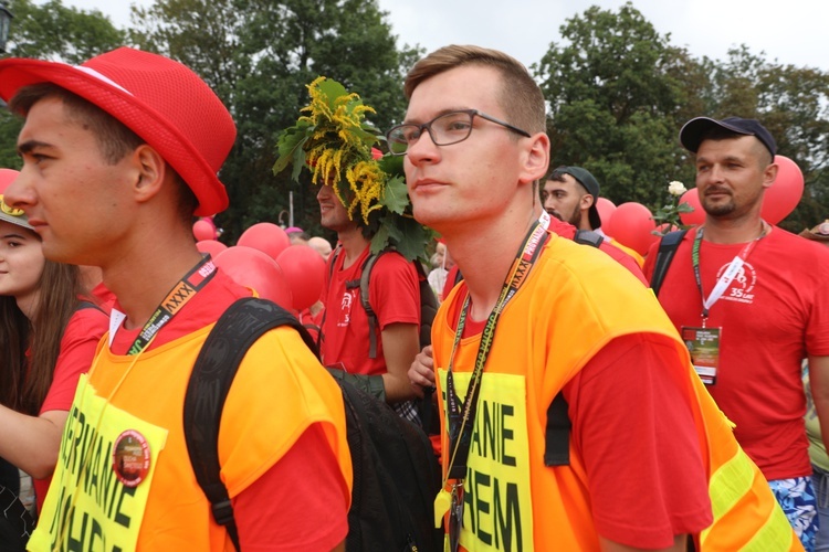 Powitanie 35. Pielgrzymki Oświęcimskiej na Jasnej Górze - 2018