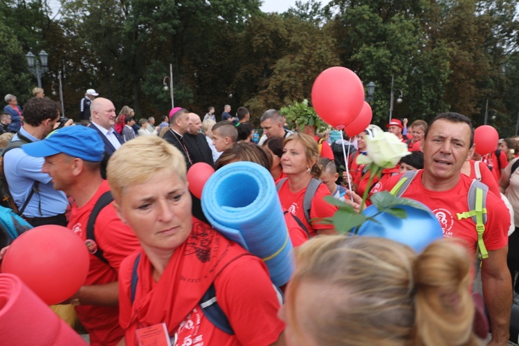 Powitanie 35. Pielgrzymki Oświęcimskiej na Jasnej Górze - 2018