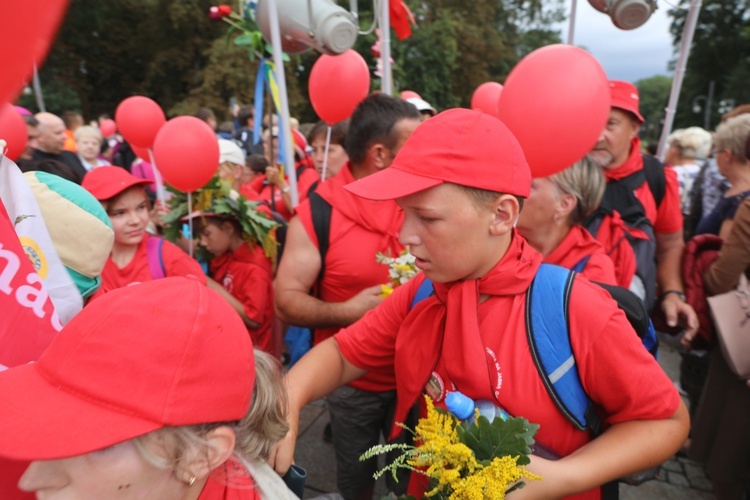 Powitanie 35. Pielgrzymki Oświęcimskiej na Jasnej Górze - 2018