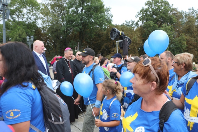 Powitanie 35. Pielgrzymki Oświęcimskiej na Jasnej Górze - 2018