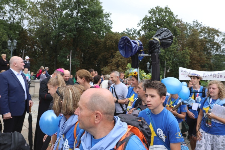 Powitanie 35. Pielgrzymki Oświęcimskiej na Jasnej Górze - 2018