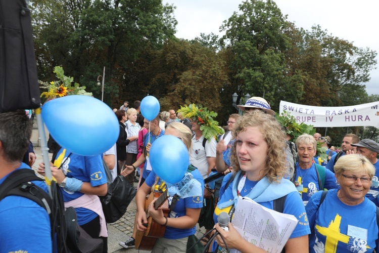 Powitanie 35. Pielgrzymki Oświęcimskiej na Jasnej Górze - 2018