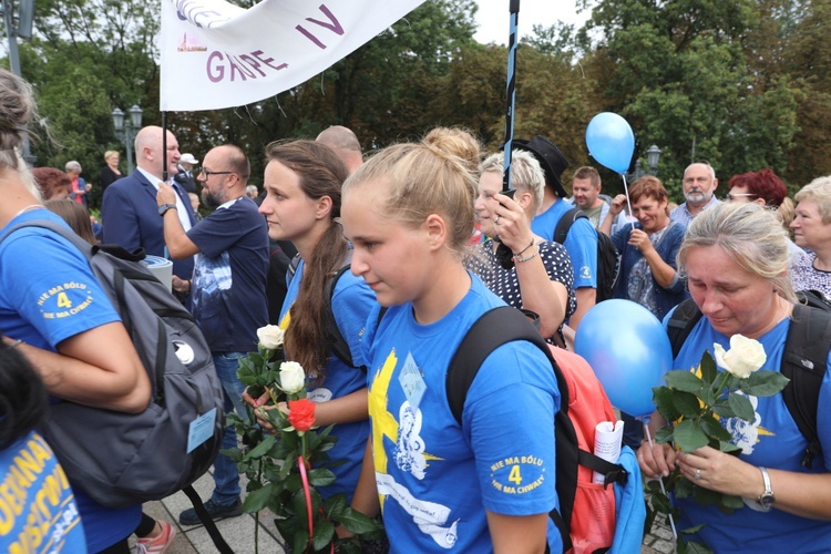 Powitanie 35. Pielgrzymki Oświęcimskiej na Jasnej Górze - 2018