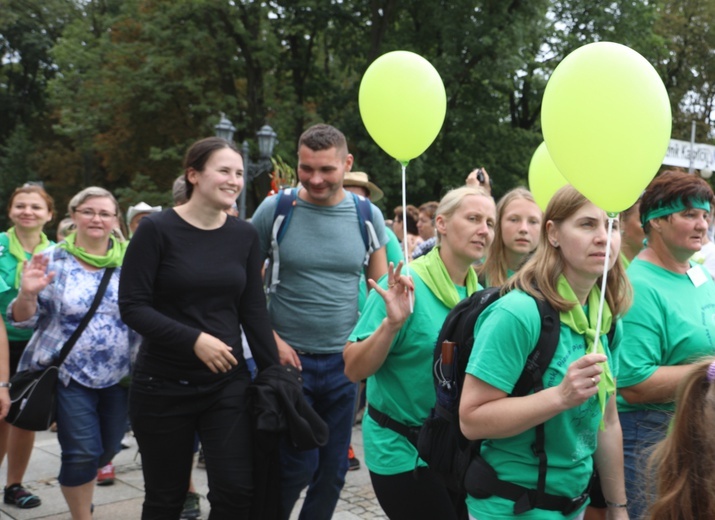 Powitanie 35. Pielgrzymki Oświęcimskiej na Jasnej Górze - 2018