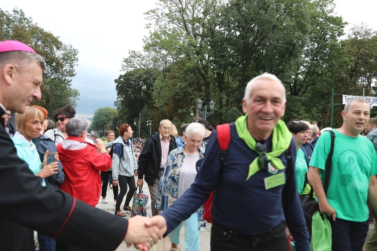 Powitanie 35. Pielgrzymki Oświęcimskiej na Jasnej Górze - 2018