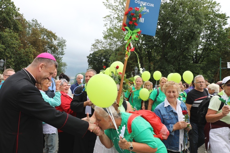 Powitanie 35. Pielgrzymki Oświęcimskiej na Jasnej Górze - 2018