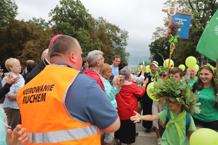 Powitanie 35. Pielgrzymki Oświęcimskiej na Jasnej Górze - 2018