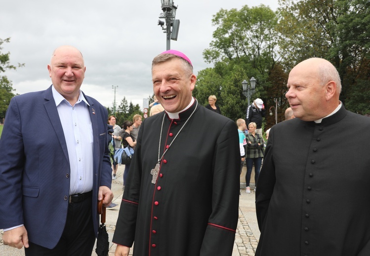 Powitanie 35. Pielgrzymki Oświęcimskiej na Jasnej Górze - 2018