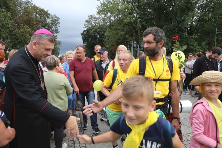 Powitanie 35. Pielgrzymki Oświęcimskiej na Jasnej Górze - 2018