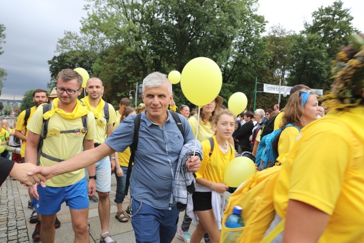 Powitanie 35. Pielgrzymki Oświęcimskiej na Jasnej Górze - 2018