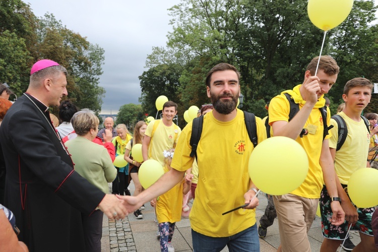 Powitanie 35. Pielgrzymki Oświęcimskiej na Jasnej Górze - 2018