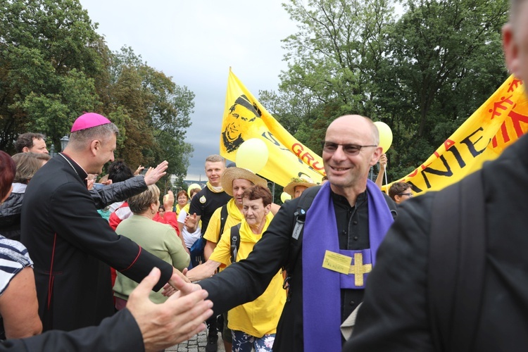 Powitanie 35. Pielgrzymki Oświęcimskiej na Jasnej Górze - 2018