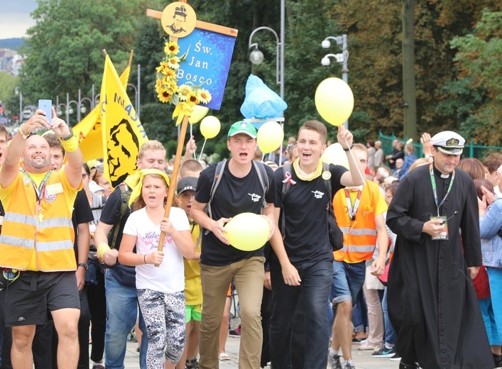 Powitanie 35. Pielgrzymki Oświęcimskiej na Jasnej Górze - 2018