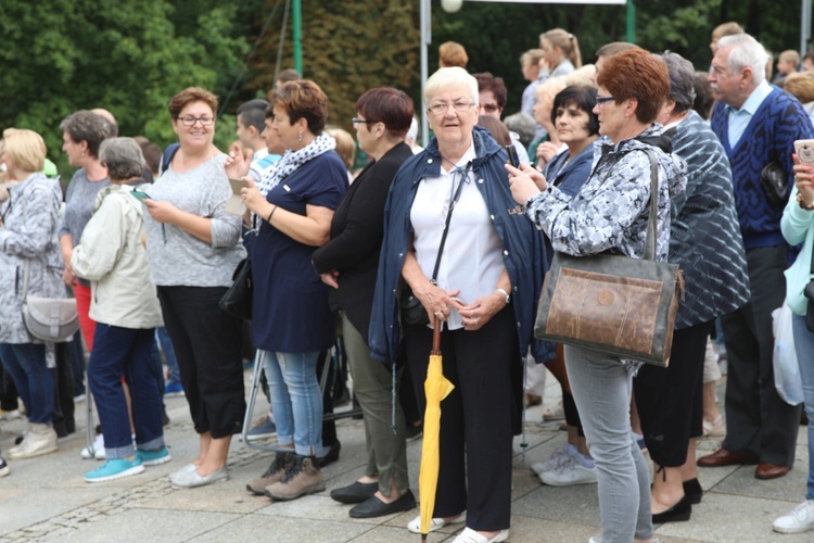 Powitanie 35. Pielgrzymki Oświęcimskiej na Jasnej Górze - 2018