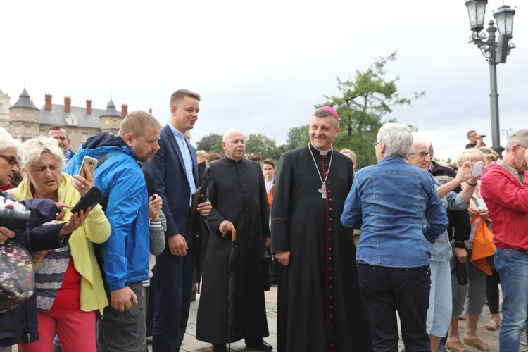 Powitanie 35. Pielgrzymki Oświęcimskiej na Jasnej Górze - 2018