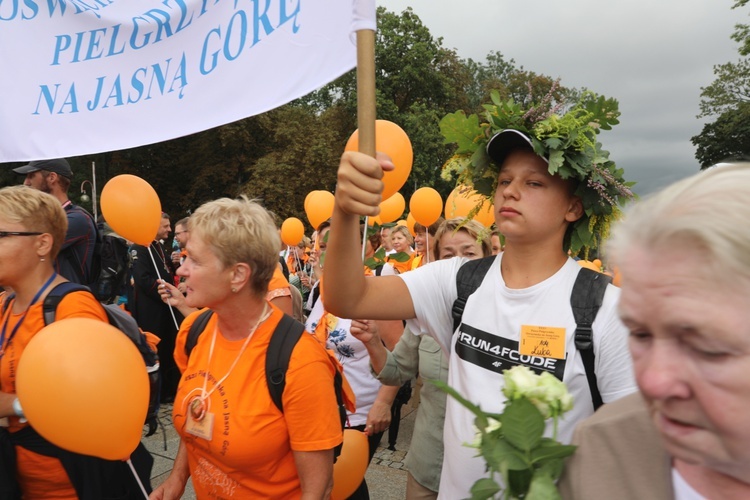 Powitanie 35. Pielgrzymki Oświęcimskiej na Jasnej Górze - 2018