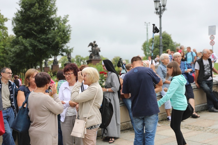 Powitanie 35. Pielgrzymki Oświęcimskiej na Jasnej Górze - 2018