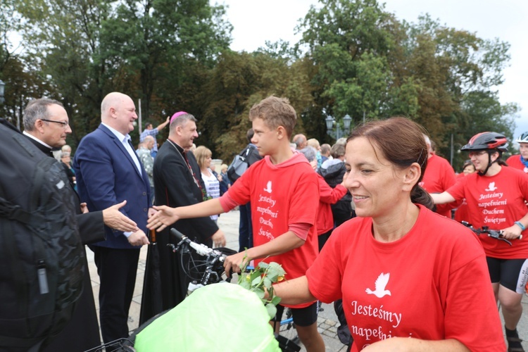 Powitanie 32. Pielgrzymki Andrychowskiej na Jasnej Górze - 2018