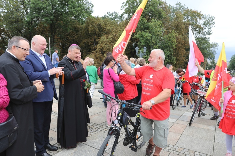 Powitanie 32. Pielgrzymki Andrychowskiej na Jasnej Górze - 2018