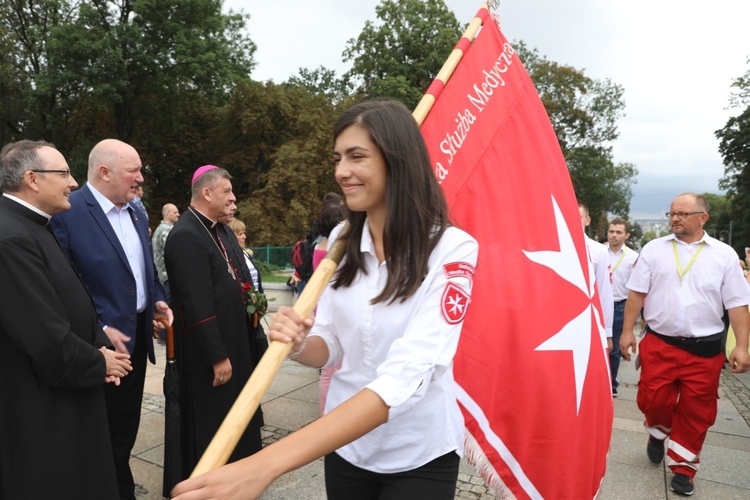 Powitanie 32. Pielgrzymki Andrychowskiej na Jasnej Górze - 2018