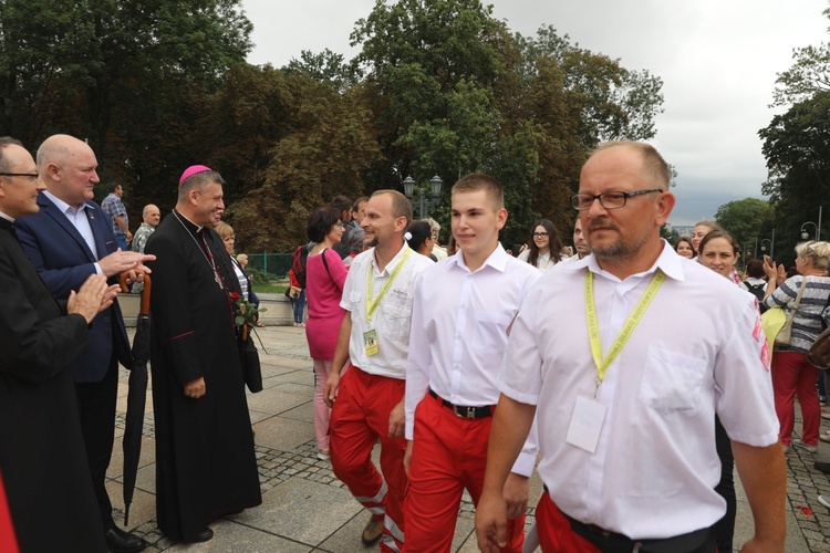 Powitanie 32. Pielgrzymki Andrychowskiej na Jasnej Górze - 2018