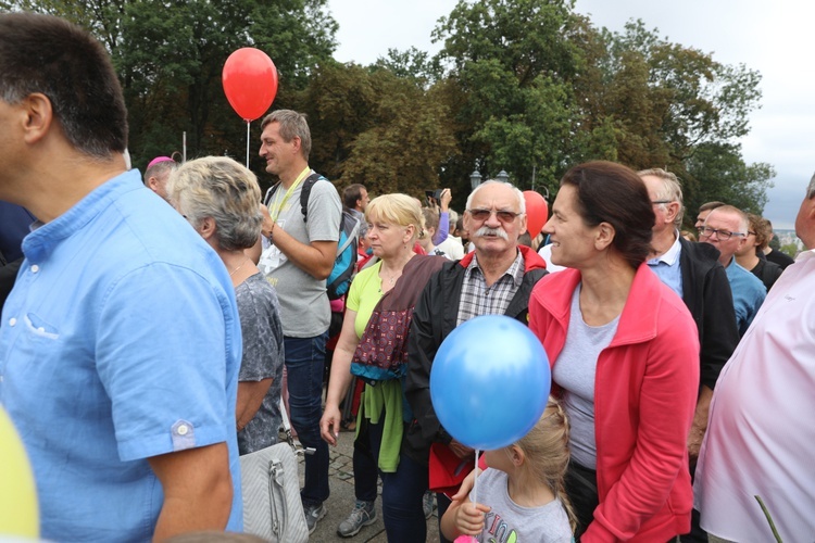 Powitanie 32. Pielgrzymki Andrychowskiej na Jasnej Górze - 2018