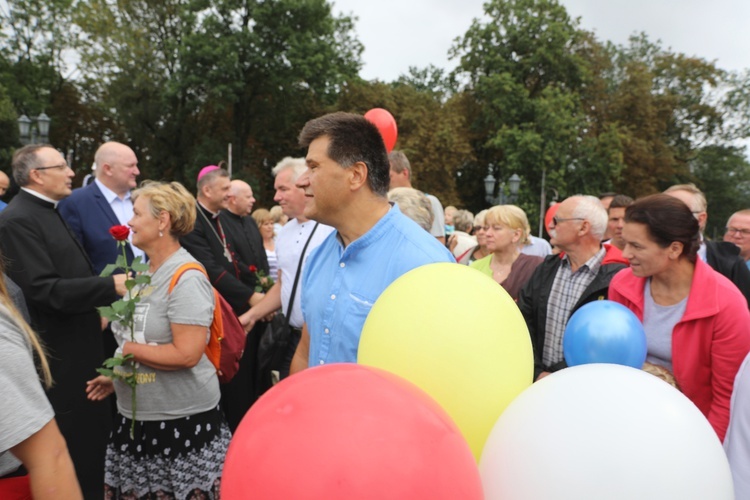 Powitanie 32. Pielgrzymki Andrychowskiej na Jasnej Górze - 2018