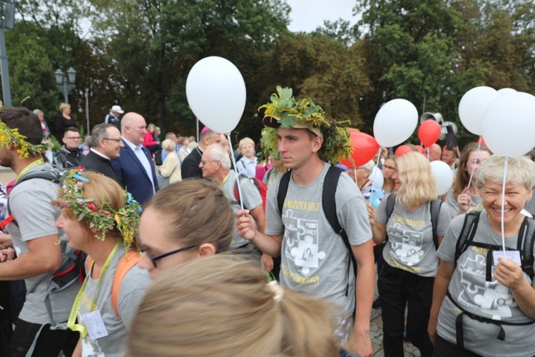 Powitanie 32. Pielgrzymki Andrychowskiej na Jasnej Górze - 2018