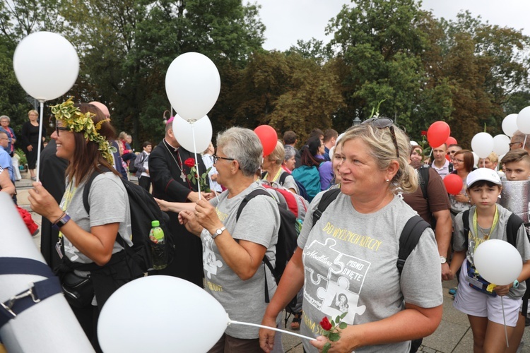 Powitanie 32. Pielgrzymki Andrychowskiej na Jasnej Górze - 2018