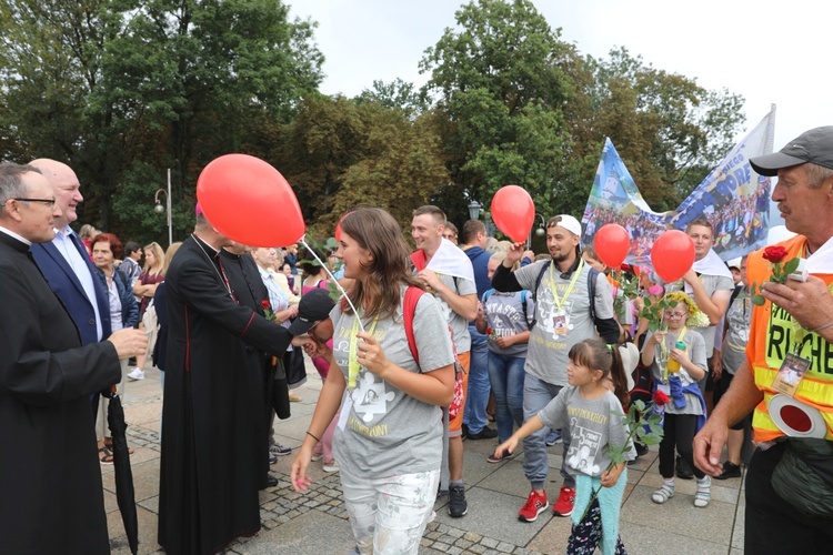 Powitanie 32. Pielgrzymki Andrychowskiej na Jasnej Górze - 2018