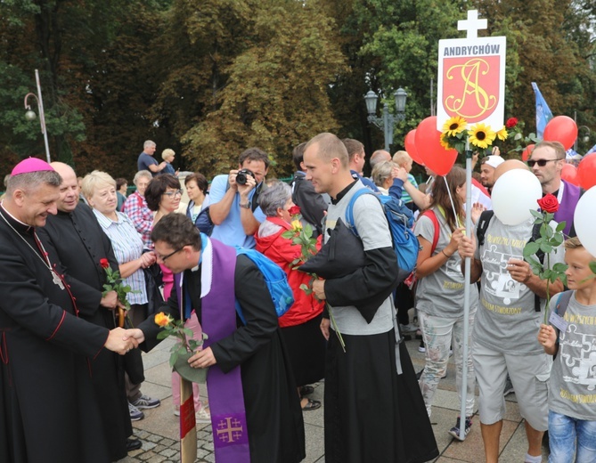 Powitanie 32. Pielgrzymki Andrychowskiej na Jasnej Górze - 2018