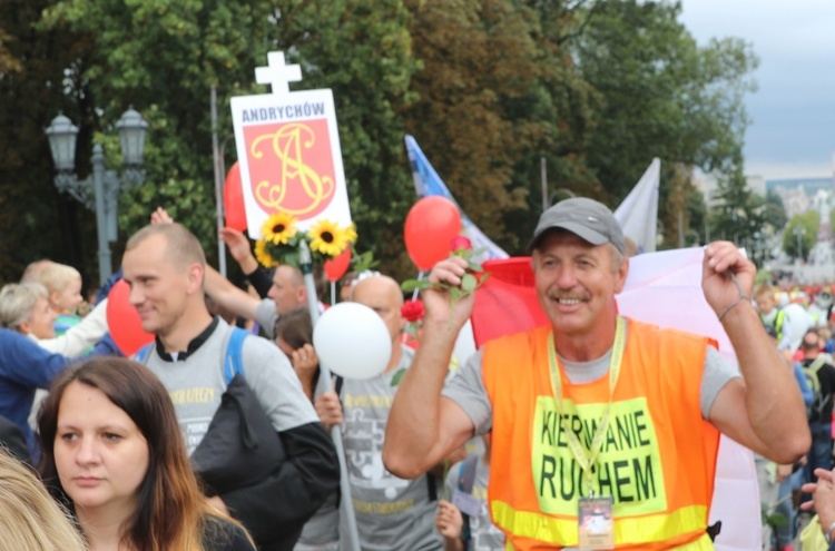 Powitanie 32. Pielgrzymki Andrychowskiej na Jasnej Górze - 2018