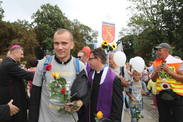 Powitanie 32. Pielgrzymki Andrychowskiej na Jasnej Górze - 2018