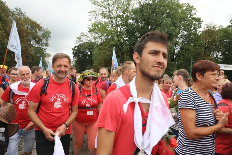 Powitanie 27. Pielgrzymki Cieszyńskiej na Jasnej Górze - 2018