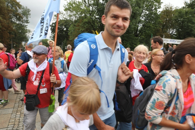 Powitanie 27. Pielgrzymki Cieszyńskiej na Jasnej Górze - 2018